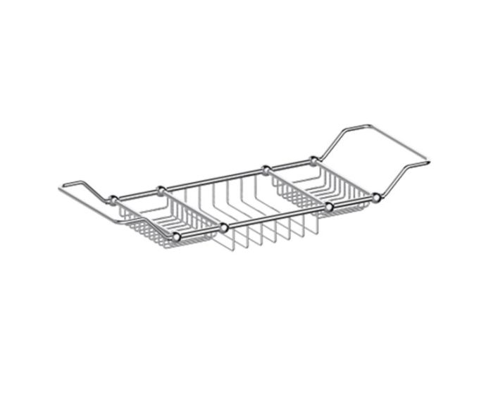 Tub Caddy FLORENCE 322680 nickel brossé