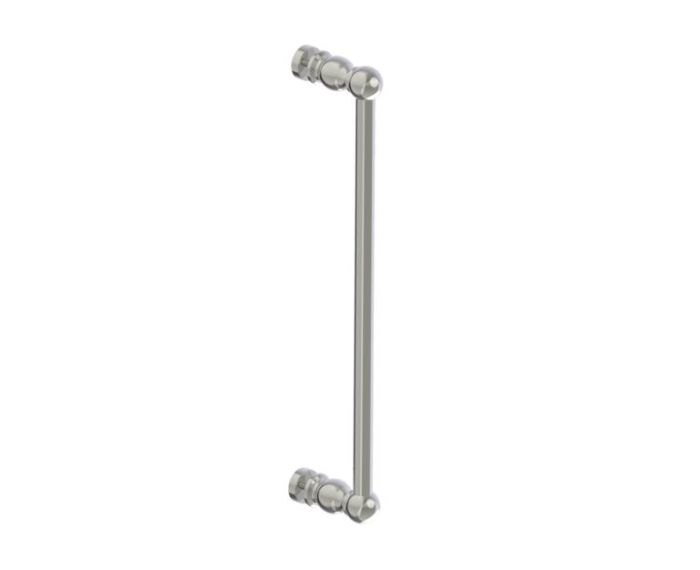 18 po poignée simple pour porte de douche FLORENCE 3227518 nickel poli