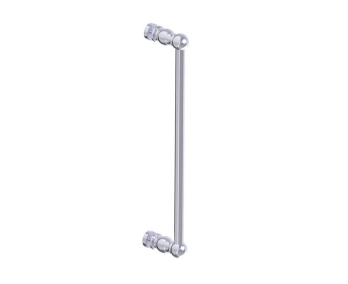 18 po poignée simple pour porte de douche FLORENCE 3227518 chrome poli