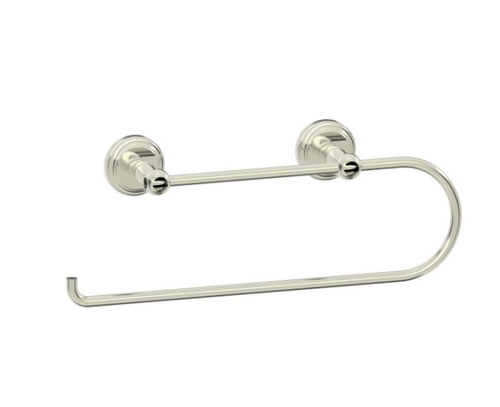 double Post porte-serviettes en papier FLORENCE 322893 nickel poli