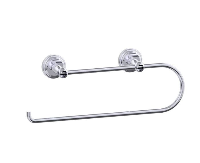 double Post porte-serviettes en papier FLORENCE 322893 chrome poli
