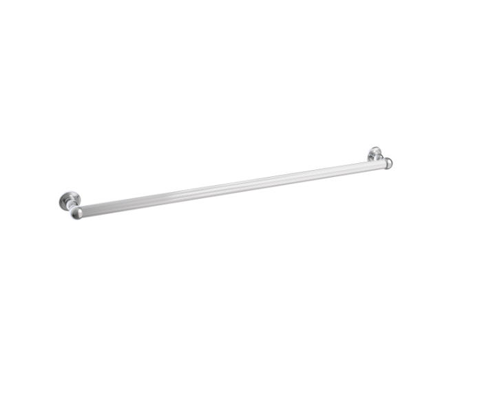 barre d'appui 36 po Florence moleté droit 3229236K chrome poli