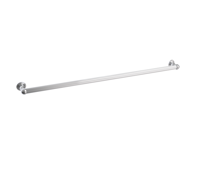 barre d'appui 42 po Florence moleté droit 3229242K chrome poli