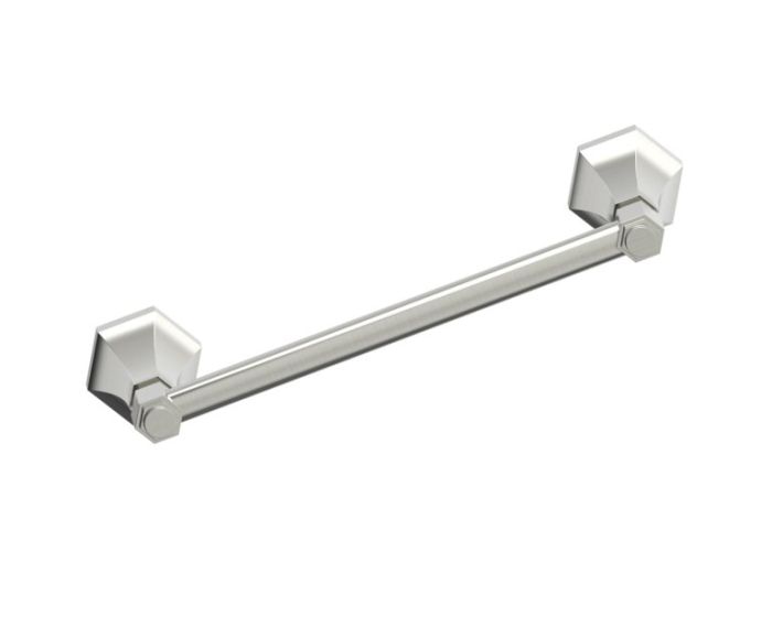 barre à serviette 9 po PISA 342109 nickel brossé