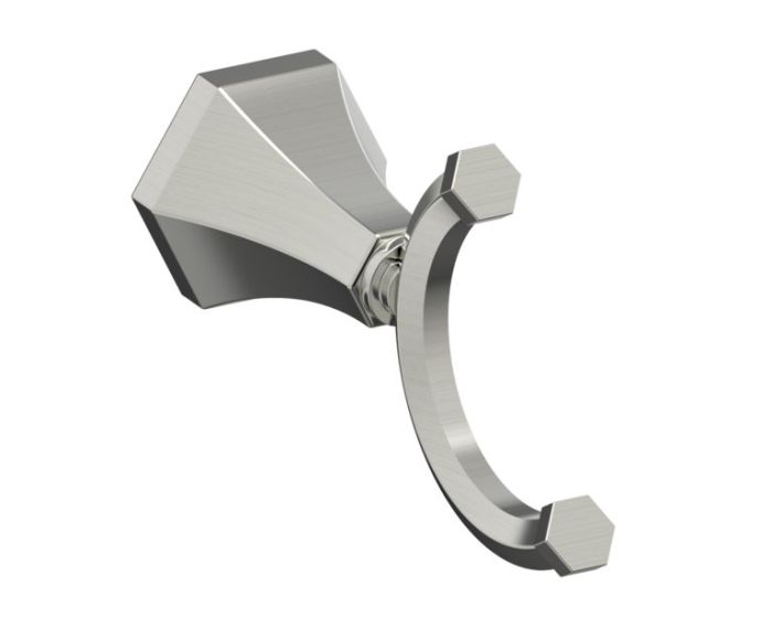 grand crochet à peignoir PISA 342137 nickel brossé