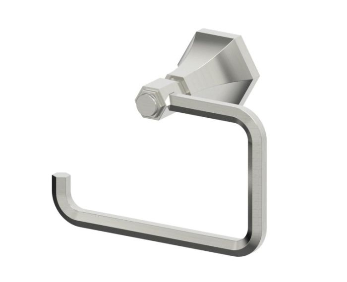 Drop porte-papier hygiénique (gauche) PISA 342152L nickel brossé