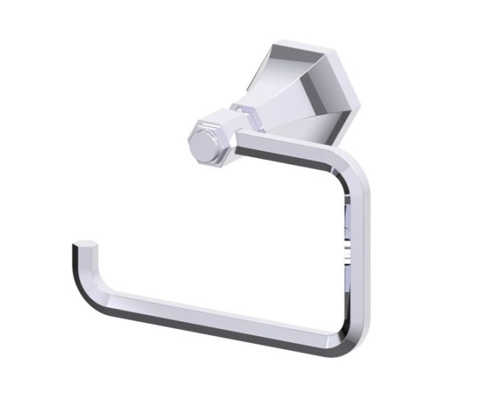 Drop porte-papier hygiénique (gauche) PISA 342152L chrome poli