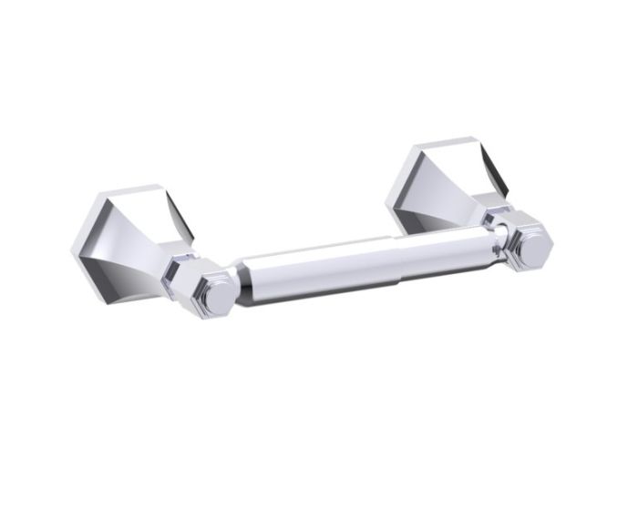 classique porte-papier hygiénique PISA 342158 chrome poli