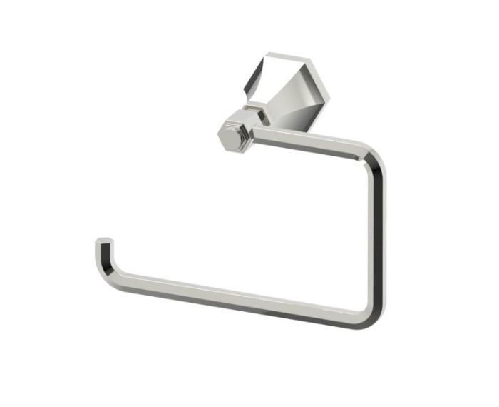 anneau porte-serviette (gauche) PISA 342463L nickel poli