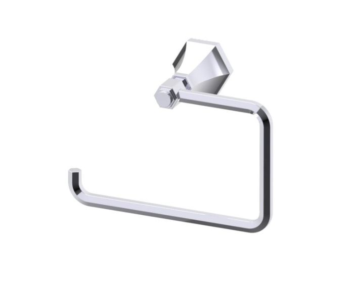 anneau porte-serviette (gauche) PISA 342463L chrome poli