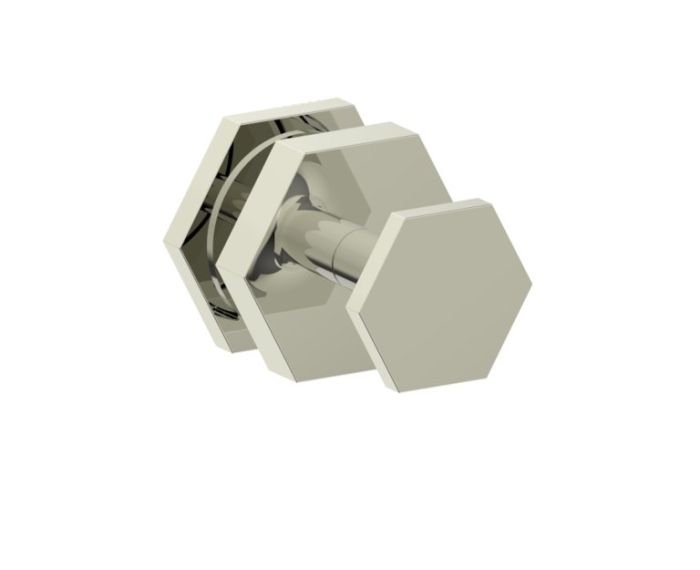 simple Shower Door Knob PISA 3427501 nickel poli