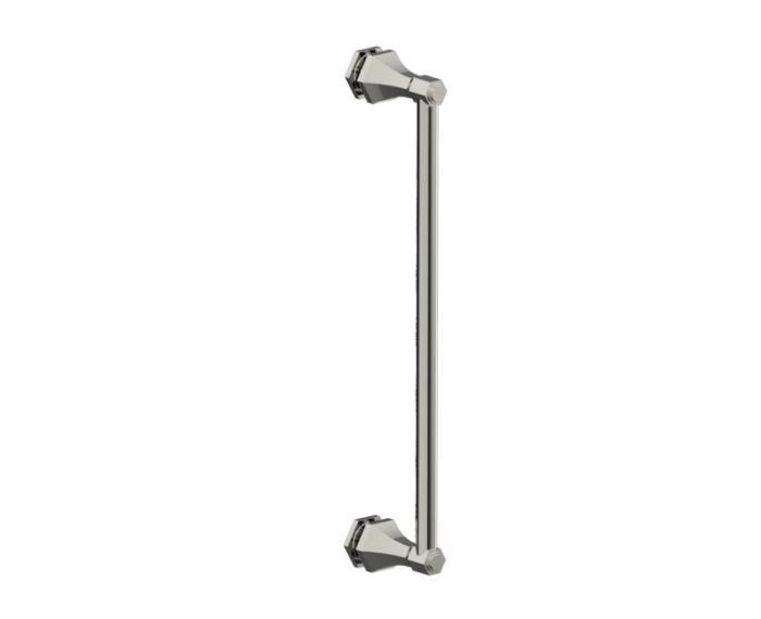 18 po poignée de porte de douche PISA 3427518 nickel poli