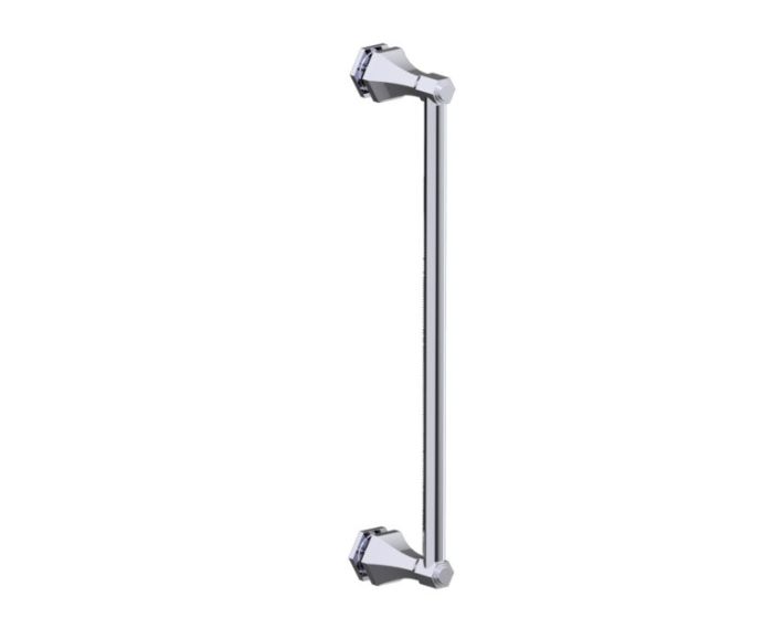 18 po poignée de porte de douche PISA 3427518 chrome poli