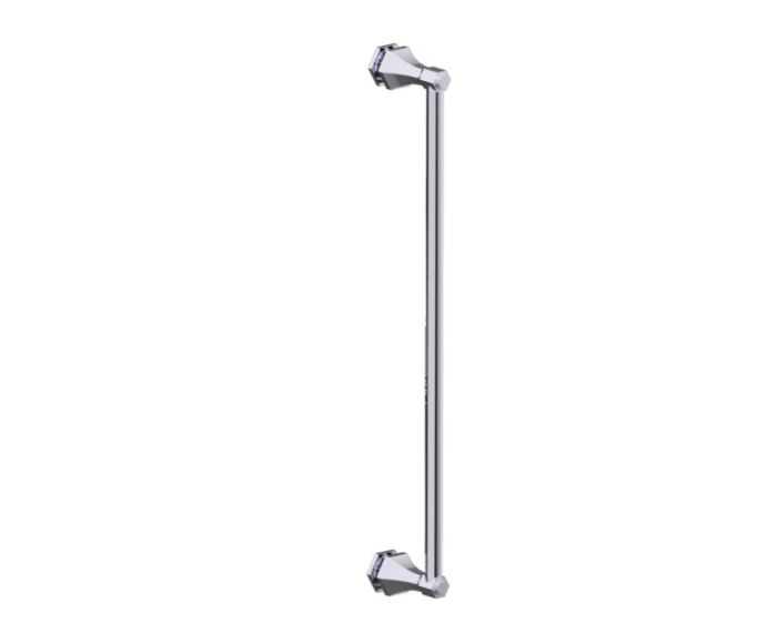 24 po poignée de porte de douche PISA 3427524 chrome poli