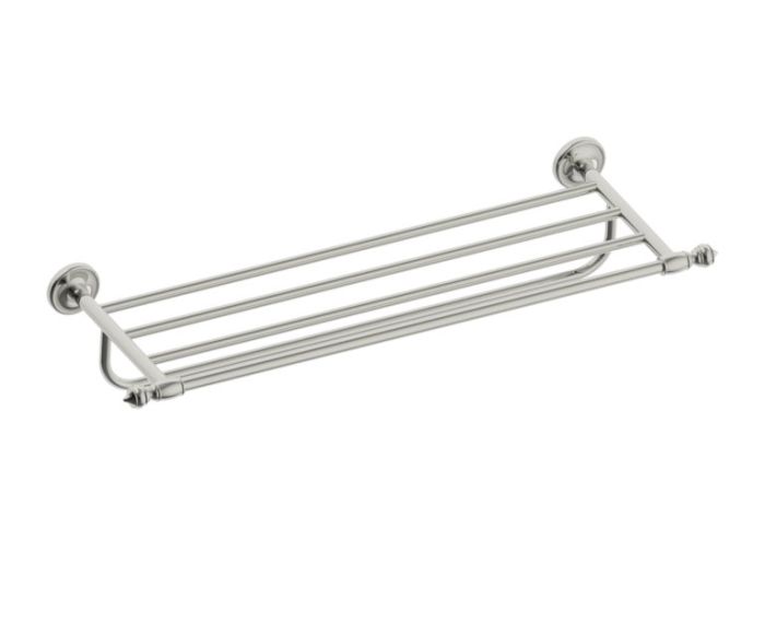 tablette porte-serviettes with 24 po barre à serviette LYON 351442 nickel poli