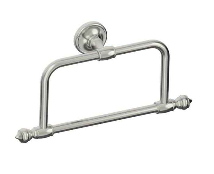 anneau porte-serviette LYON 351460 nickel brossé