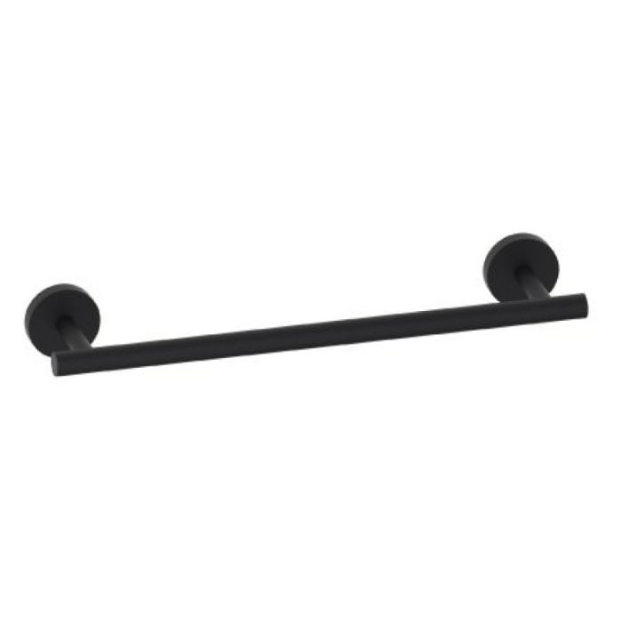 barre à serviette 12 po BUILDERS 353120 noir mat