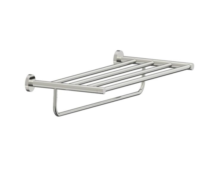 tablette porte-serviettes with Bar 24 po CIRCO 365442 nickel poli