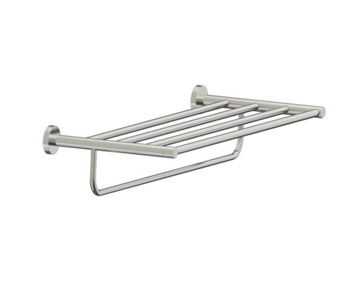 tablette porte-serviettes with Bar 24 po CIRCO 365442 nickel brossé