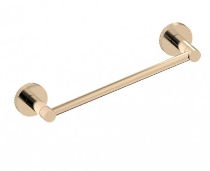 barre à serviette 9 po CIRCO KNURLED 366109 prosecco bronze
