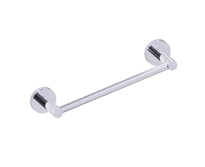 barre à serviette 9 po CIRCO KNURLED 366109 chrome poli