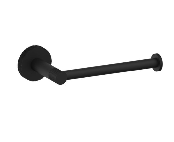 porte-papier hygiénique CIRCO KNURLED 366151 noir mat