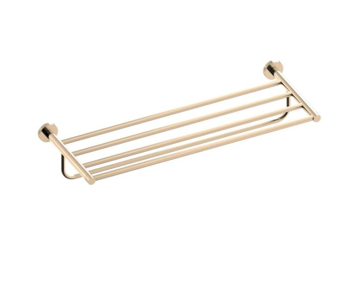 tablette porte-serviettes CIRCO KNURLED 366442 prosecco bronze