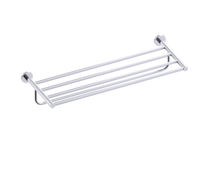 tablette porte-serviettes CIRCO KNURLED 366442 chrome poli
