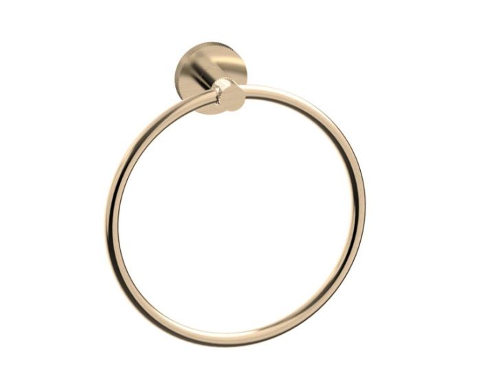anneau porte-serviette CIRCO KNURLED 366460 prosecco bronze