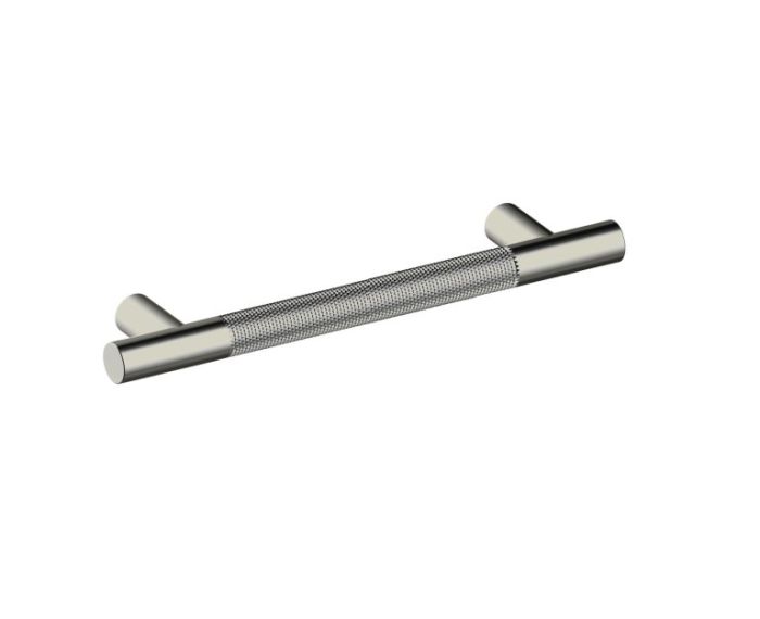 poignée d'armoire CIRCO KNURLED 366706 nickel brossé