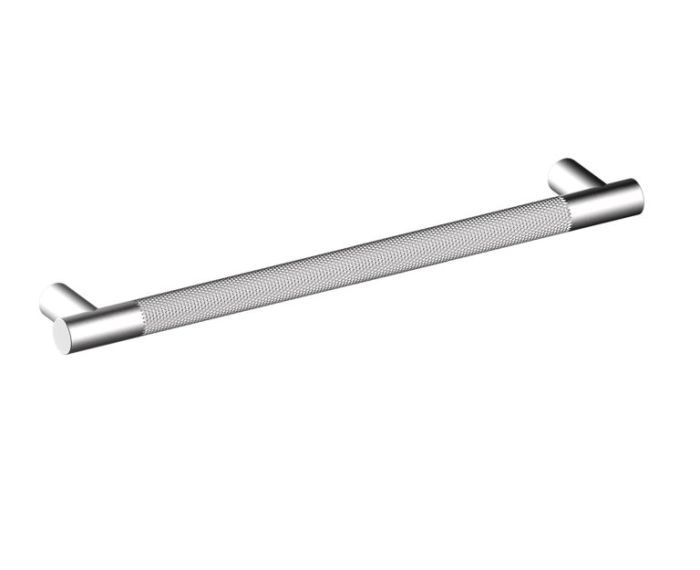 24 po poignée d'électroménager CIRCO KNURLED 366924 chrome poli