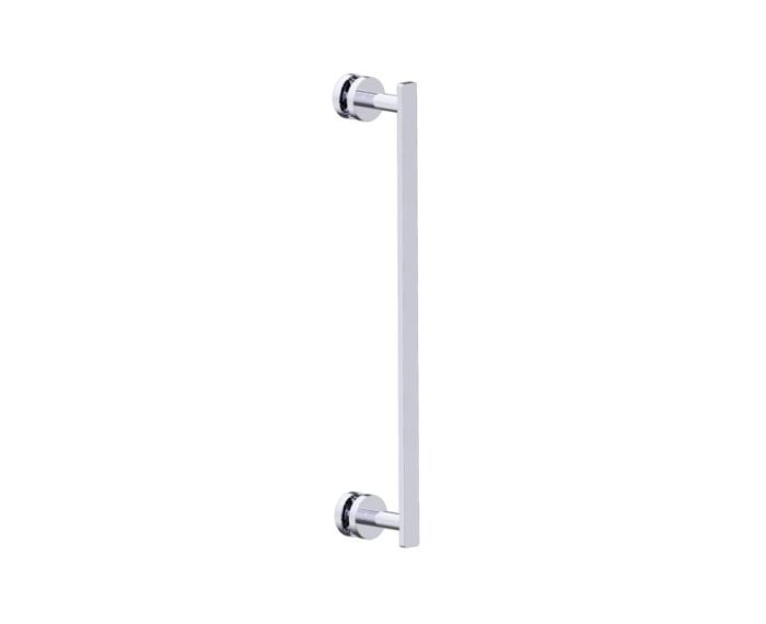 18 po poignée simple pour porte de douche SIENA 3687518 chrome poli