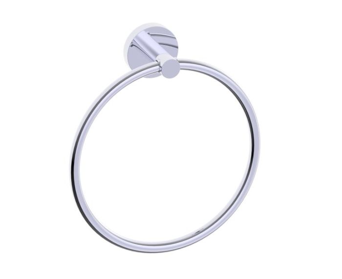 anneau porte-serviette BUILDERS 373460 chrome poli