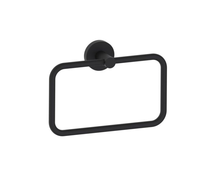 anneau porte-serviette BUILDERS 373464A noir mat
