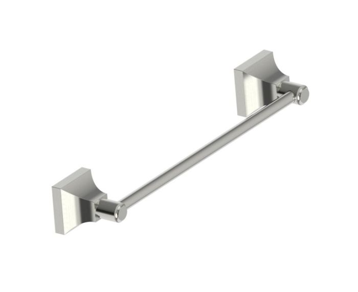 barre à serviette 12 po GLASGOW 390120 nickel brossé