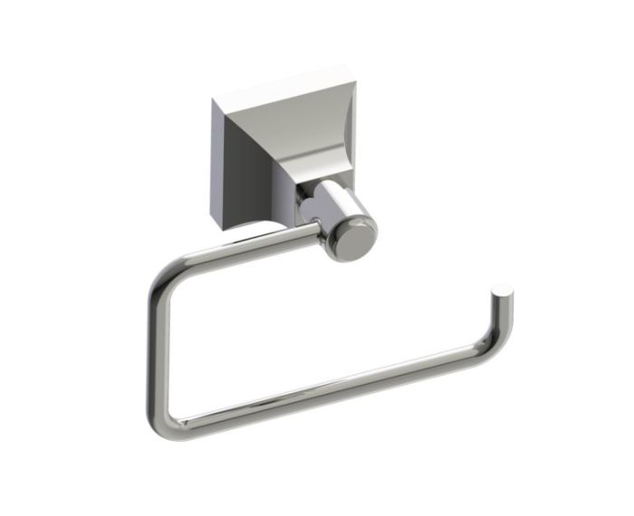 Drop porte-papier hygiénique GLASGOW 390152 nickel poli