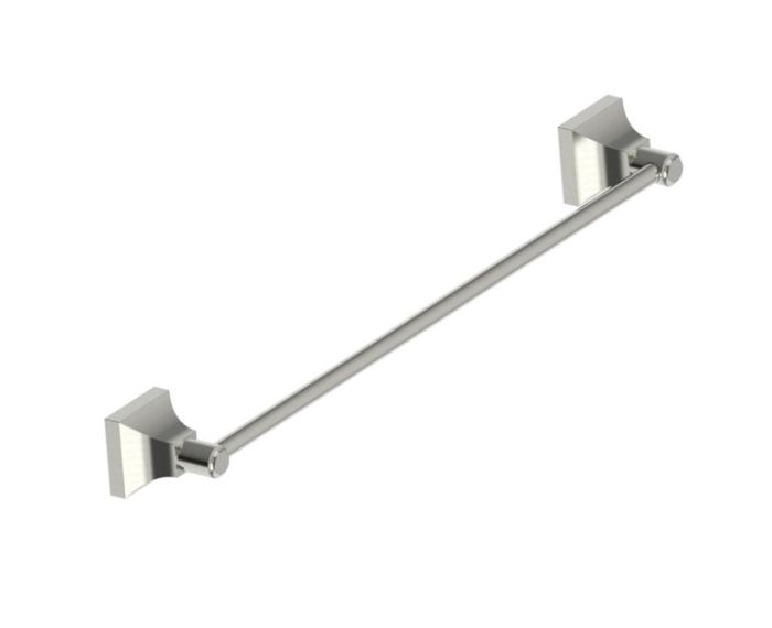 barre à serviette 18 po GLASGOW 390180 nickel brossé