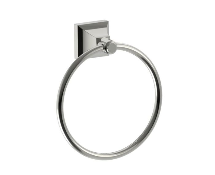 anneau porte-serviette GLASGOW 390460 nickel poli