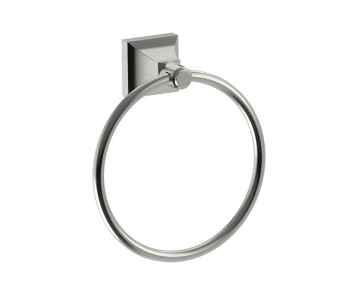 anneau porte-serviette GLASGOW 390460 nickel brossé
