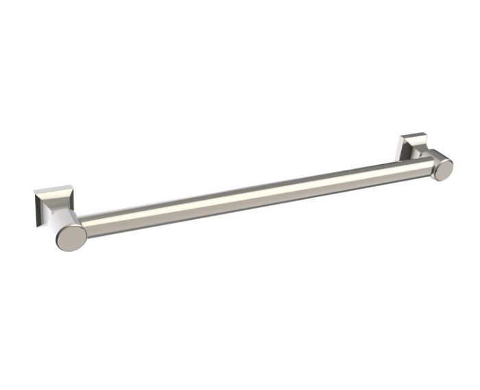 barre d'appui 24 po GLASGOW 3909224 nickel poli