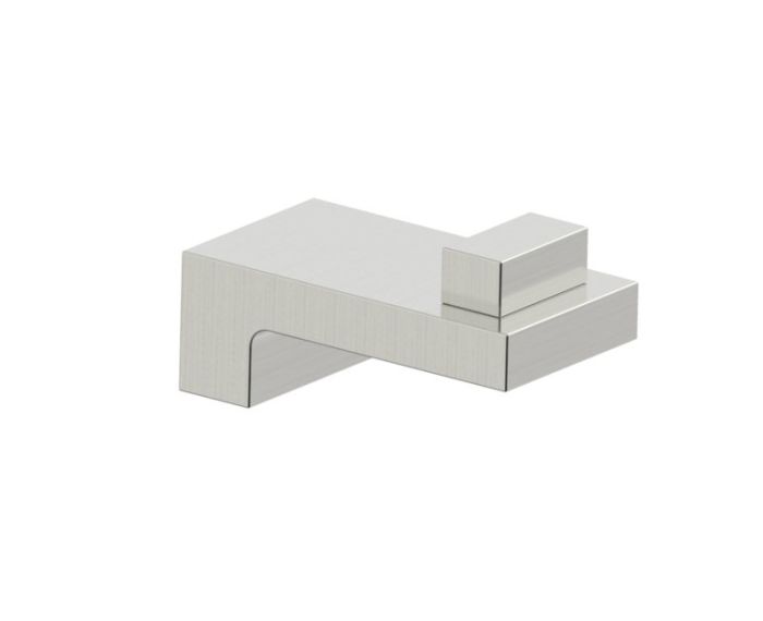 crochet à peignoir NAPLES 422130 nickel brossé