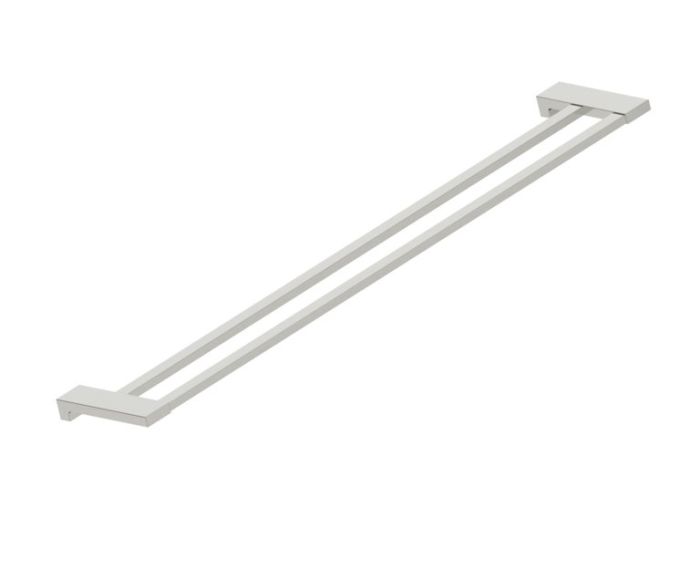 barre à serviette double 24 po NAPLES 422242 nickel brossé