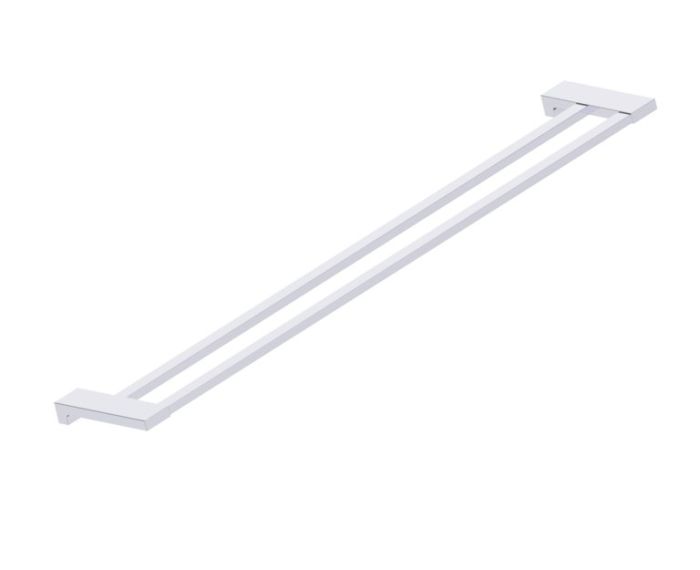 barre à serviette double 24 po NAPLES 422242 chrome poli
