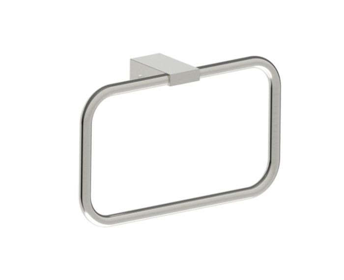 anneau porte-serviette NAPLES 422460 nickel brossé