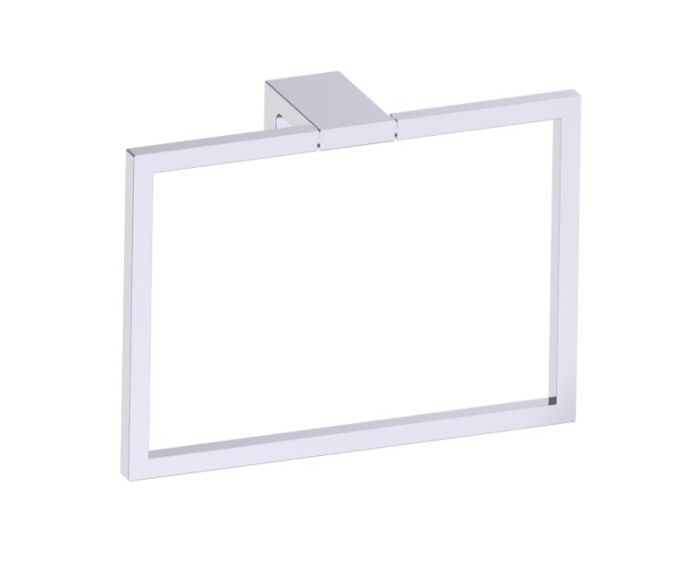 Square anneau porte-serviette NAPLES 422464 chrome poli