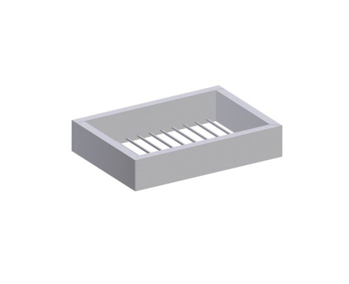 panier de douche HAMBURG 440604 nickel brossé