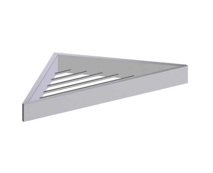 Corner panier de douche HAMBURG 440606 nickel brossé