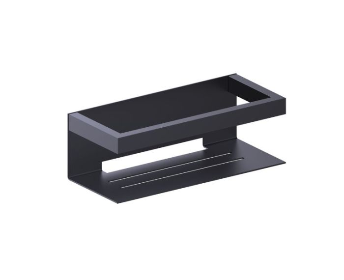tablette de douche HAMBURG 440607 noir mat