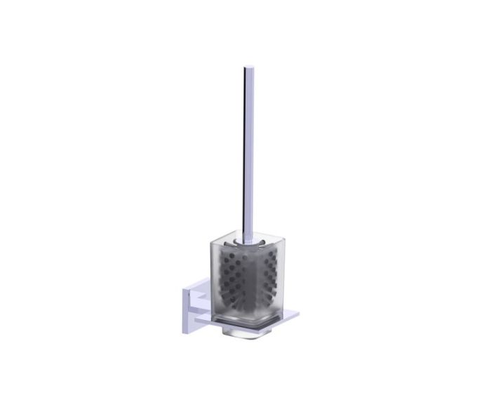ensemble brosse de toilette HAMBURG 440610 chrome poli