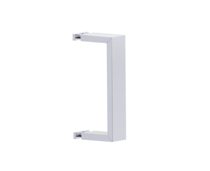 6 po poignée de porte de douche simple face HAMBURG 4407506 chrome poli